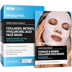 SimplyVital Hydrating Collagen Retinol Face Mask