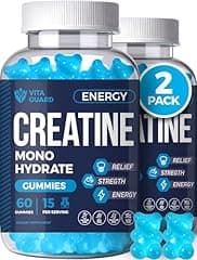 Vita Guard 5000mg Creatine Monohydrate Gummies (2 Pack)