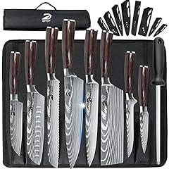 Dfito Chef Knife Set with Roll Bag