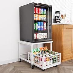 SpaceAid Mini Fridge Stand with Storage