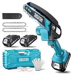 Seesii 6-Inch Cordless Mini Chainsaw