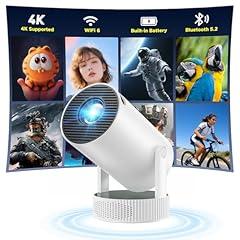 HOTPEAK Mini Projector 4K Wireless