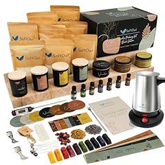 SoftOwl Soy Candle Making Kit Black Edition