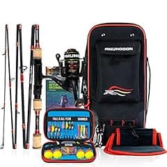 Amundson Savvy Rider Backpacker Fishing Combo