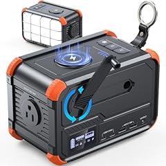 Browey Portable Power Station 153Wh Solar Generator