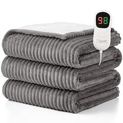 HomeMate Electric Heated Blanket Throw