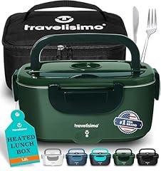 Travelisimo Electric Heated Lunch Box for Adults