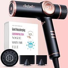 ELLA BELLA Professional Ionic Hair Dryer with Diffuser