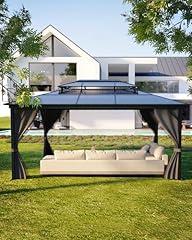 GarveeLife Hardtop Gazebo 10x12 ft