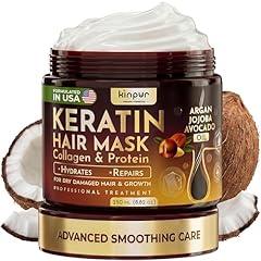 Keratin Hair Mask for Damaged Hair