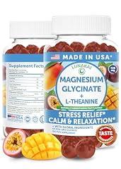 Lunakai Magnesium Glycinate Gummies with L-Theanine