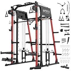 Mikolo 2200lbs Smith Machine Squat Rack