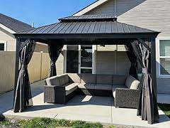 Purple Leaf 10' x 14' Permanent Gazebo