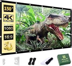 AAJK Outdoor Projection Screen 150 Inch