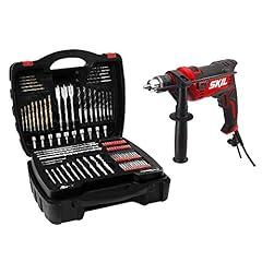 Skil 7.5 Amp Corded Hammer Drill with Drill Bit Set