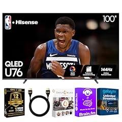 Hisense 100" U76 QLED 4K UHD Google TV