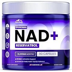 PURE HEALTH MAX NAD Resveratrol Supplement