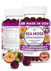 Lunakai Sea Moss Gummies with Ashwagandha and Elderberry