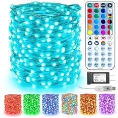 BrizLabs Color Changing Fairy Lights 66ft 200 LED