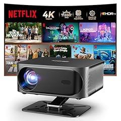 iSinbox Outdoor Projector with Wifi 6 and Bluetooth