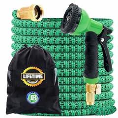 J&B Expandable Garden Hose 75ft with Holder
