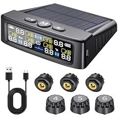 RV Tire Pressure Monitoring System with 6 Sensors