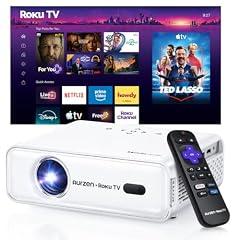Aurzen Roku TV Smart Projector