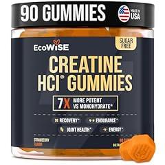 EcoWise Wellness Creatine HCL Gummies 750mg