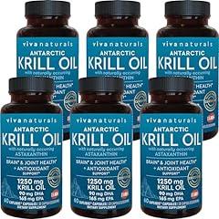 Viva Naturals Antarctic Krill Oil Supplement