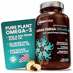 OmniBiotics Vegan Omega 3 DHA EPA Supplement