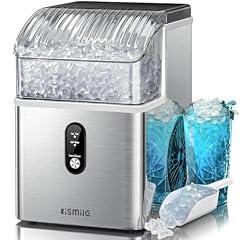 Kismile Silver Portable Nugget Ice Maker
