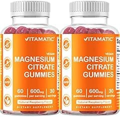 Vitamatic Magnesium Citrate Gummies 600mg