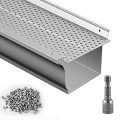 VEVOR Aluminum Gutter Guard 5 Inch 104 ft