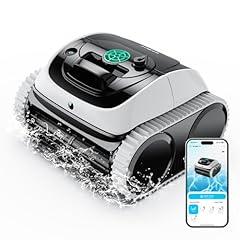 (2026 Upgrade) WYBOT C1 Pool Vacuum Robot for Above Ground & Inground Pool, 150mins Cordless Pool Cleaner, 4-in-1 Wall/Waterline/Platform Cleaning up to 1,614 sq.ft, Smart Navigation, App Control
