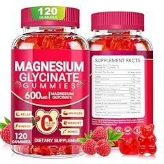 Magnesium Glycinate Gummies 600mg for Relaxation