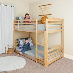 Ocodile Twin Over Twin Low Bunk Bed