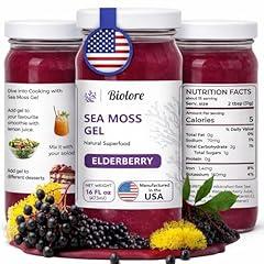 Biolore Sea Moss Gel with Elderberry 16OZ