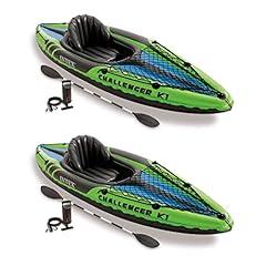 Intex Challenger K1 Inflatable Kayak Set