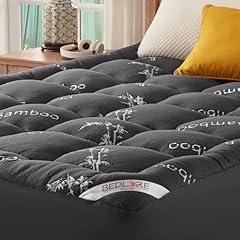 BEDLORE Queen Bamboo Viscose Mattress Topper