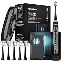 Aquasonic Black Series PRO Toothbrush with UV Sanitizer