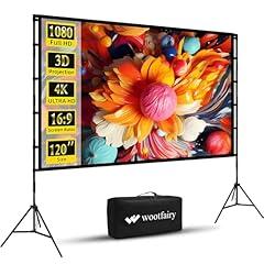 Wootfairy 120" Portable HD Projector Screen