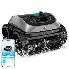 (2025 Upgrade) WYBOT C1 Pool Robot Vacuum for Inground Pools, 4-in-1 Cordless Robotic Pool Cleaner Lasts 150min, Triple-Motor up to 1,614 Sq.ft, Smart APP Support, Auto Wall & Waterline Cleaning