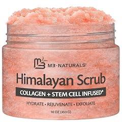 Himalayan Salt Body Scrub with Collagen by M3 Naturals