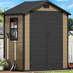 DWVO Resin Storage Shed 6x4 FT