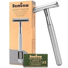 Bambaw Eco-Friendly Safety Razor Silver