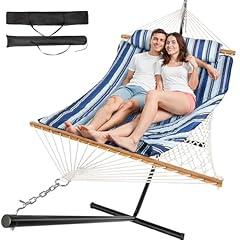 Everyfun 2 Person Outdoor Hammock with Stand