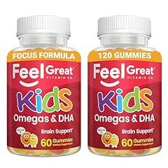 Feel Great Omega Gummies for Kids