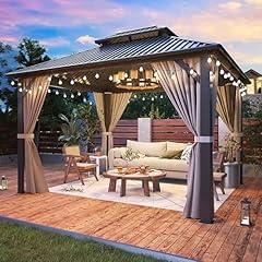 AirWire Gazebo Hardtop Aluminum Pergola