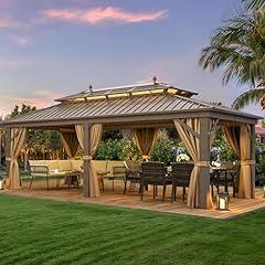 YITAHOME 12x20 ft Aluminum Gazebo