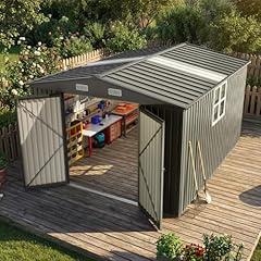 Quictent Large Outdoor Storage Shed 10x12 FT